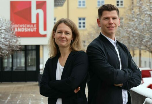 Projektleitung Susann Scholz und Jonas Hiller