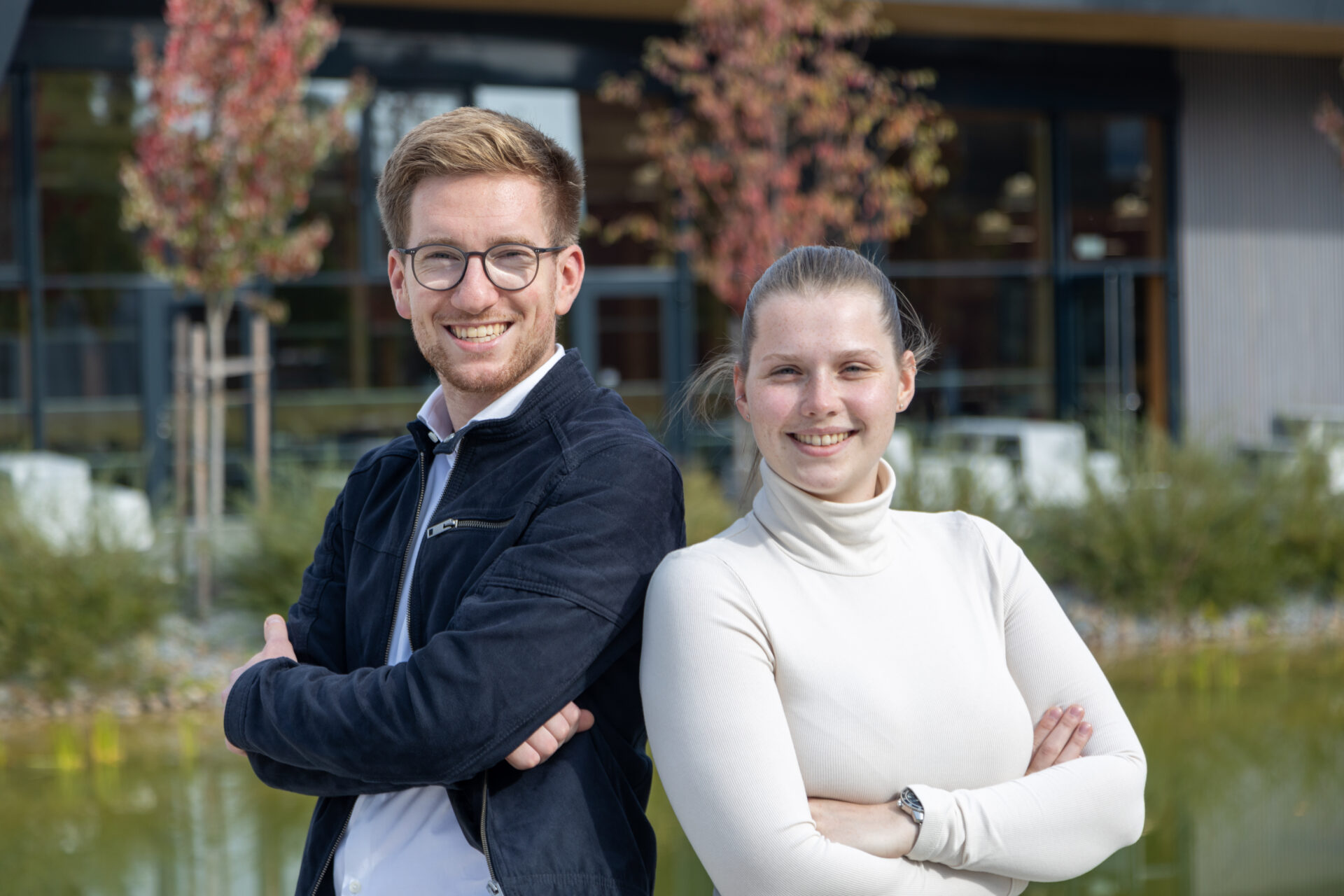 Daniel Kühnen und Antonia Götz